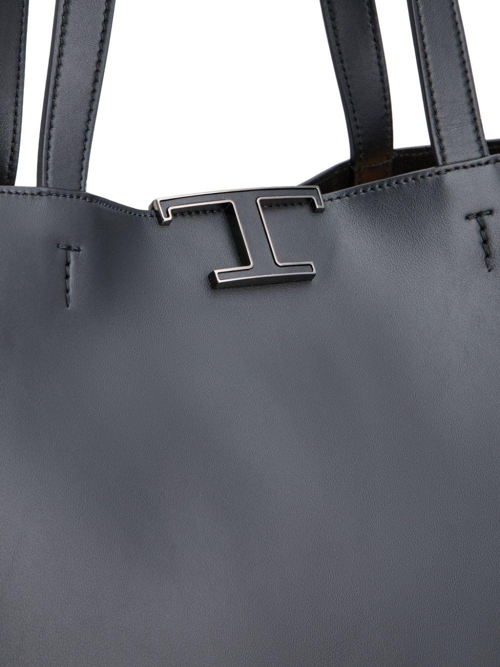 leather tote bag - 4
