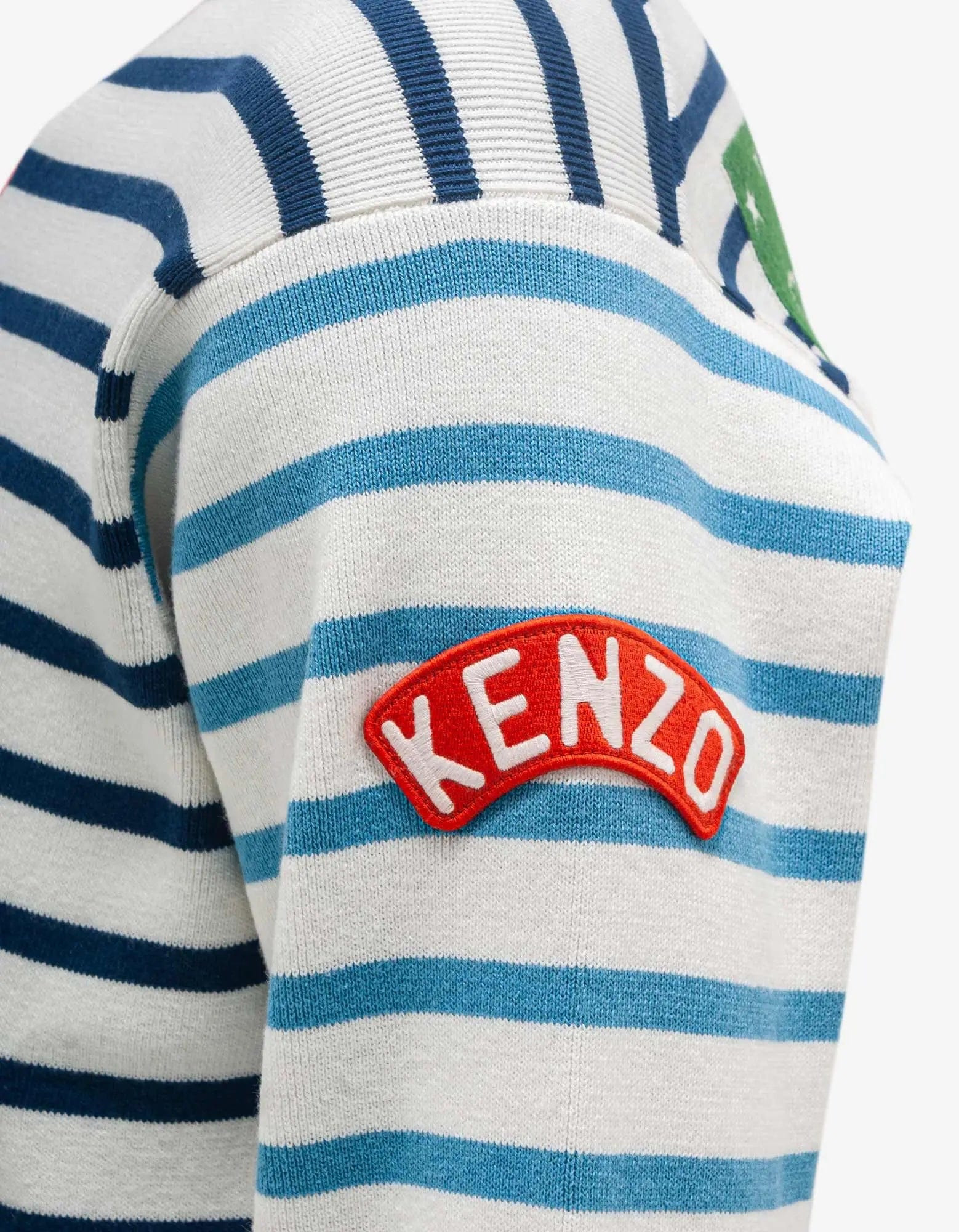 Kenzo Multicolour Nautical Stripes Sweater - 3