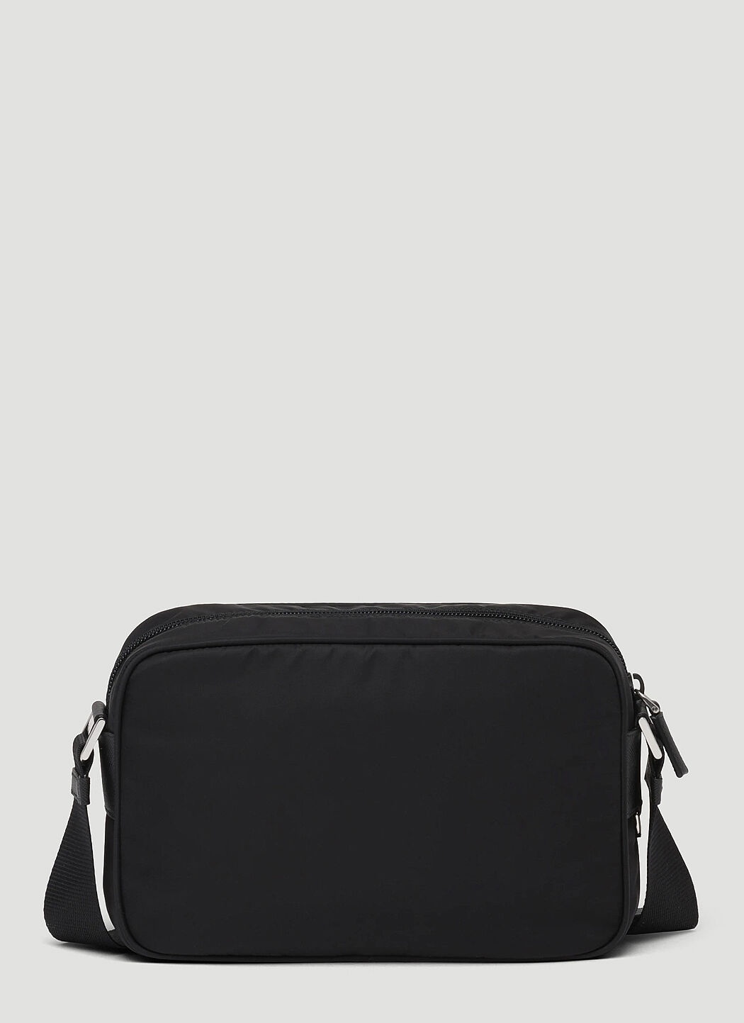 Re-Nylon and Saffiano Leather Shoulder Bag - 4