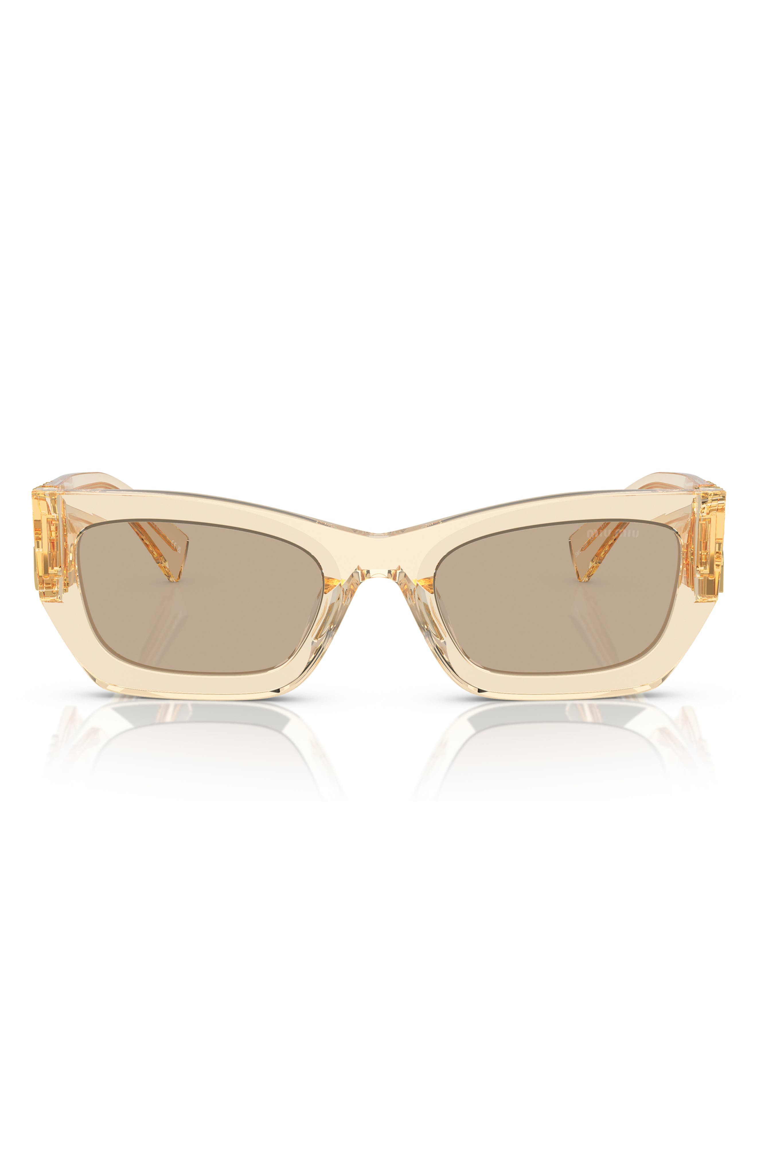 53mm Rectangular Sunglasses - 3