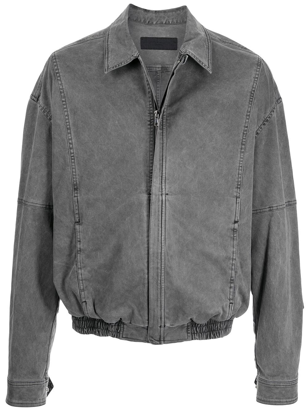 stonewash bomber jacket - 1