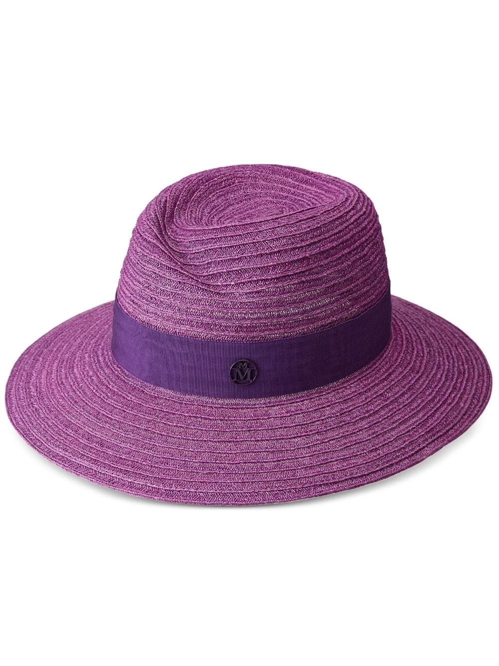 Virginie straw Fedora hat - 1