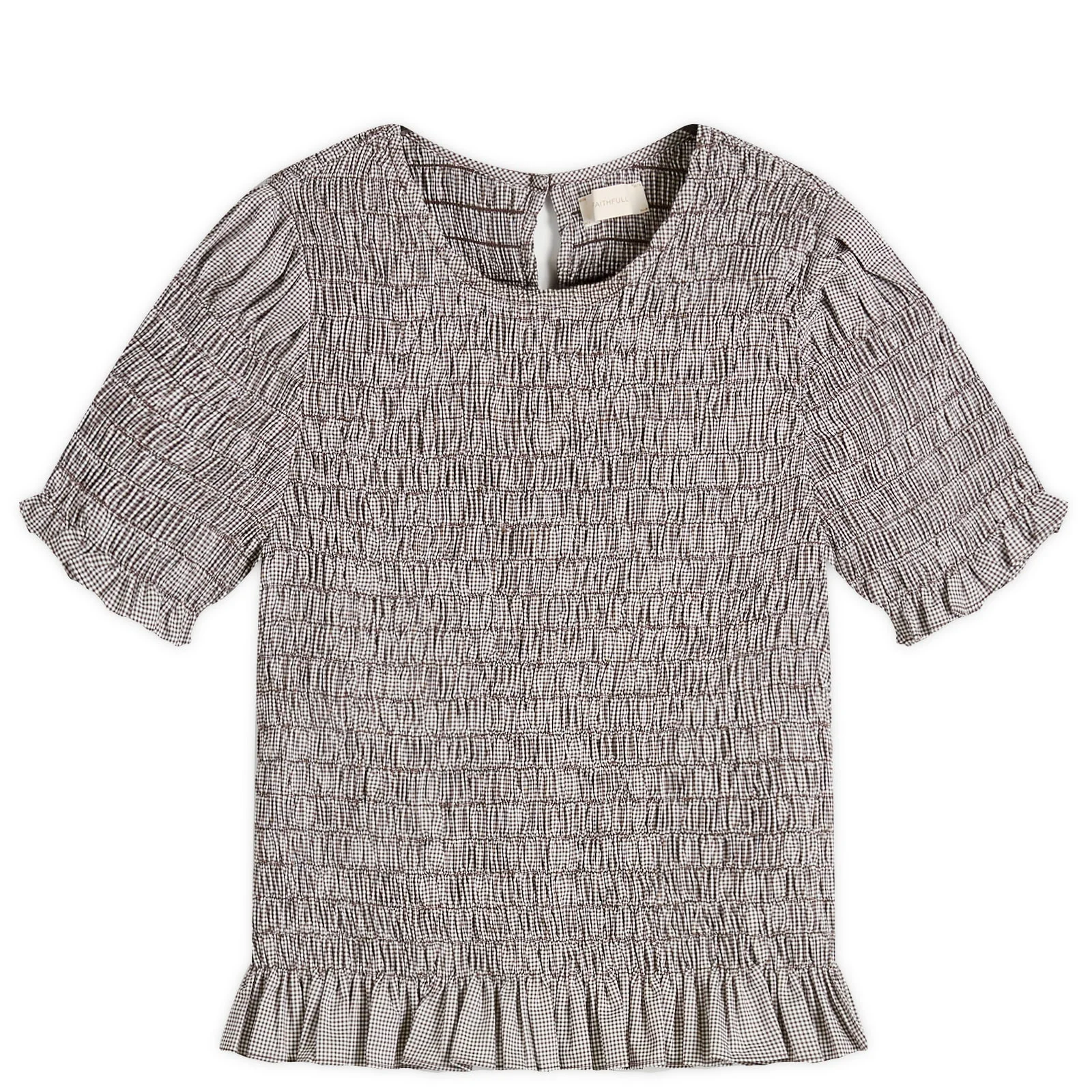 Faithfull The Brand Edda Gingham Top - 1