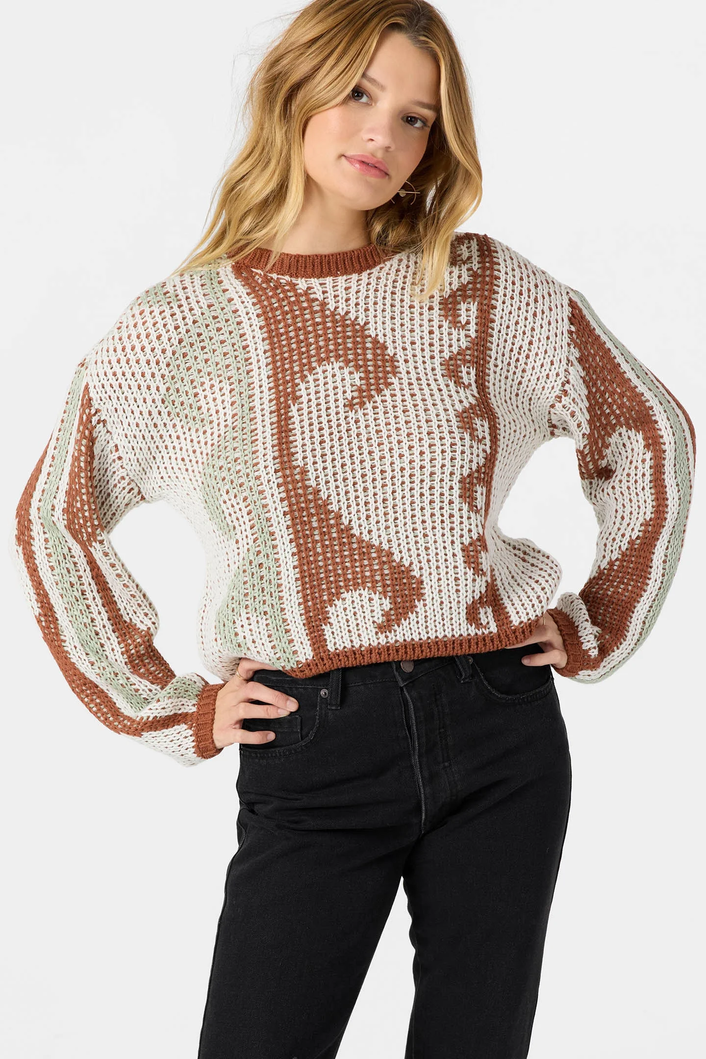 Josephine Long Sleeve Sweater - 1