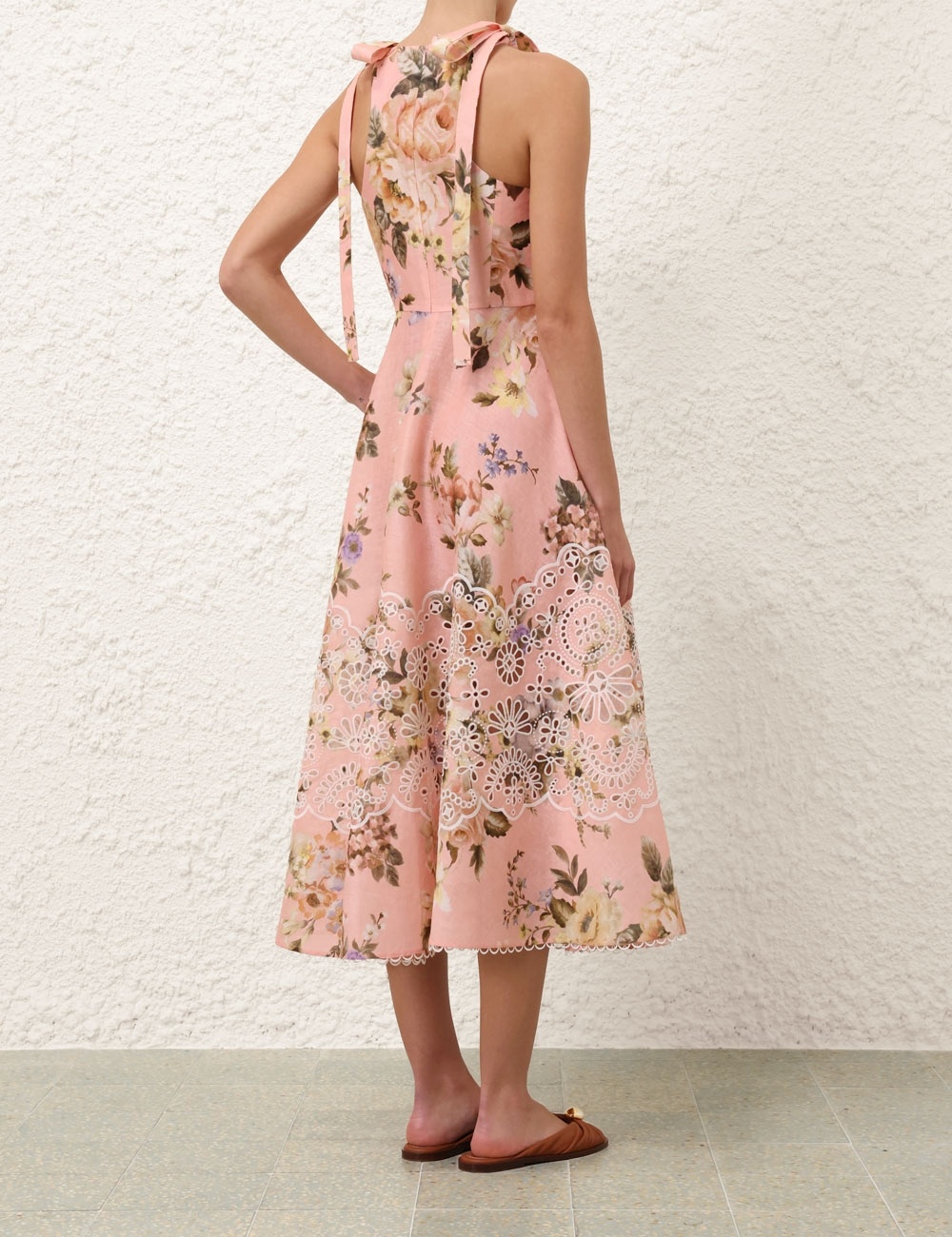 ACACIA BRODERIE MIDI DRESS - 4