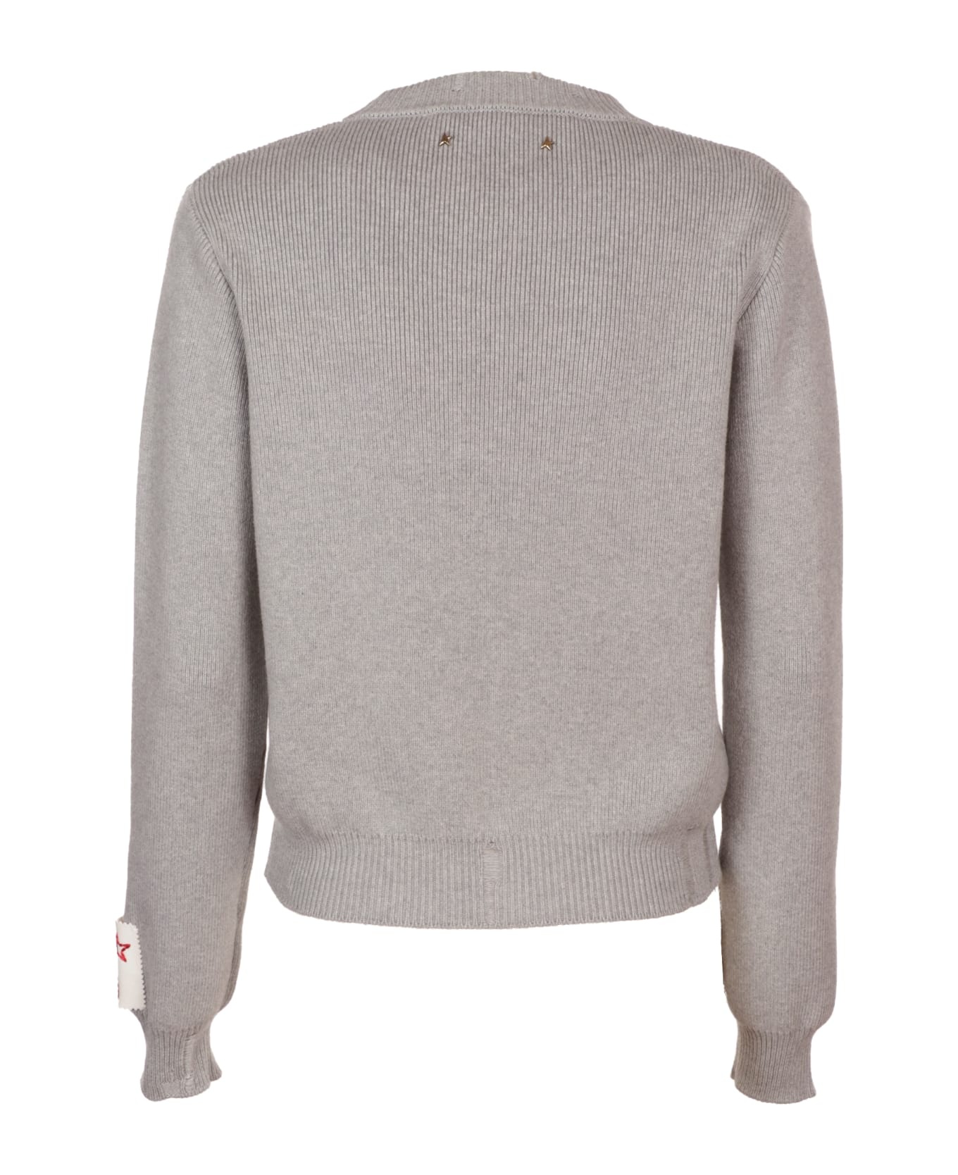 Knit Crew Neck Sweater - 2