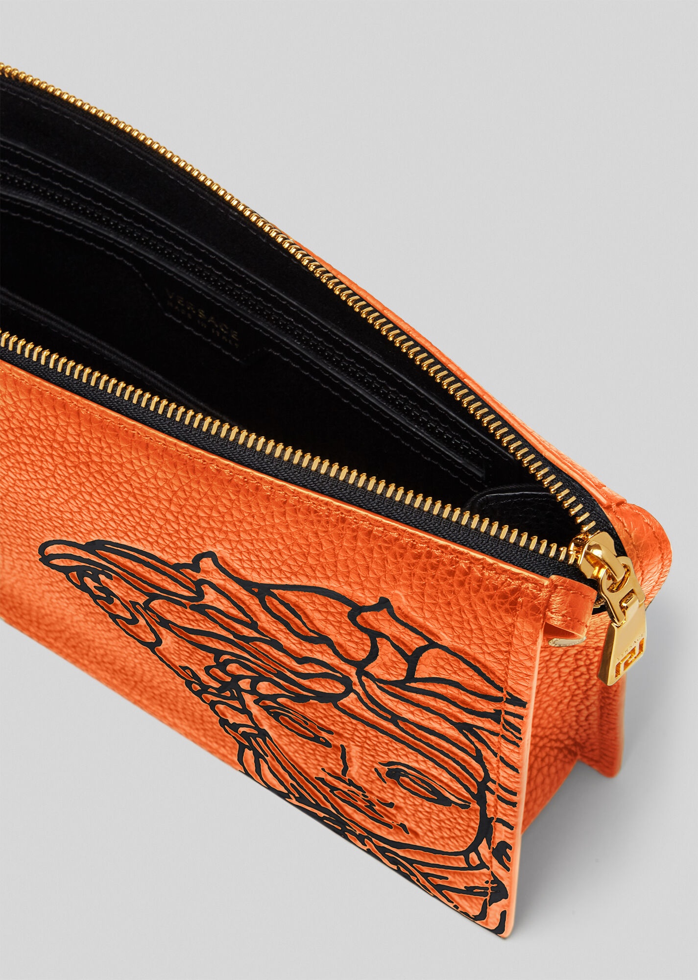 Pop Medusa Leather Pouch - 4