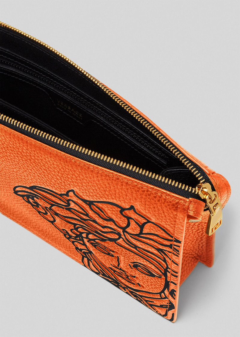 Pop Medusa Leather Pouch 4