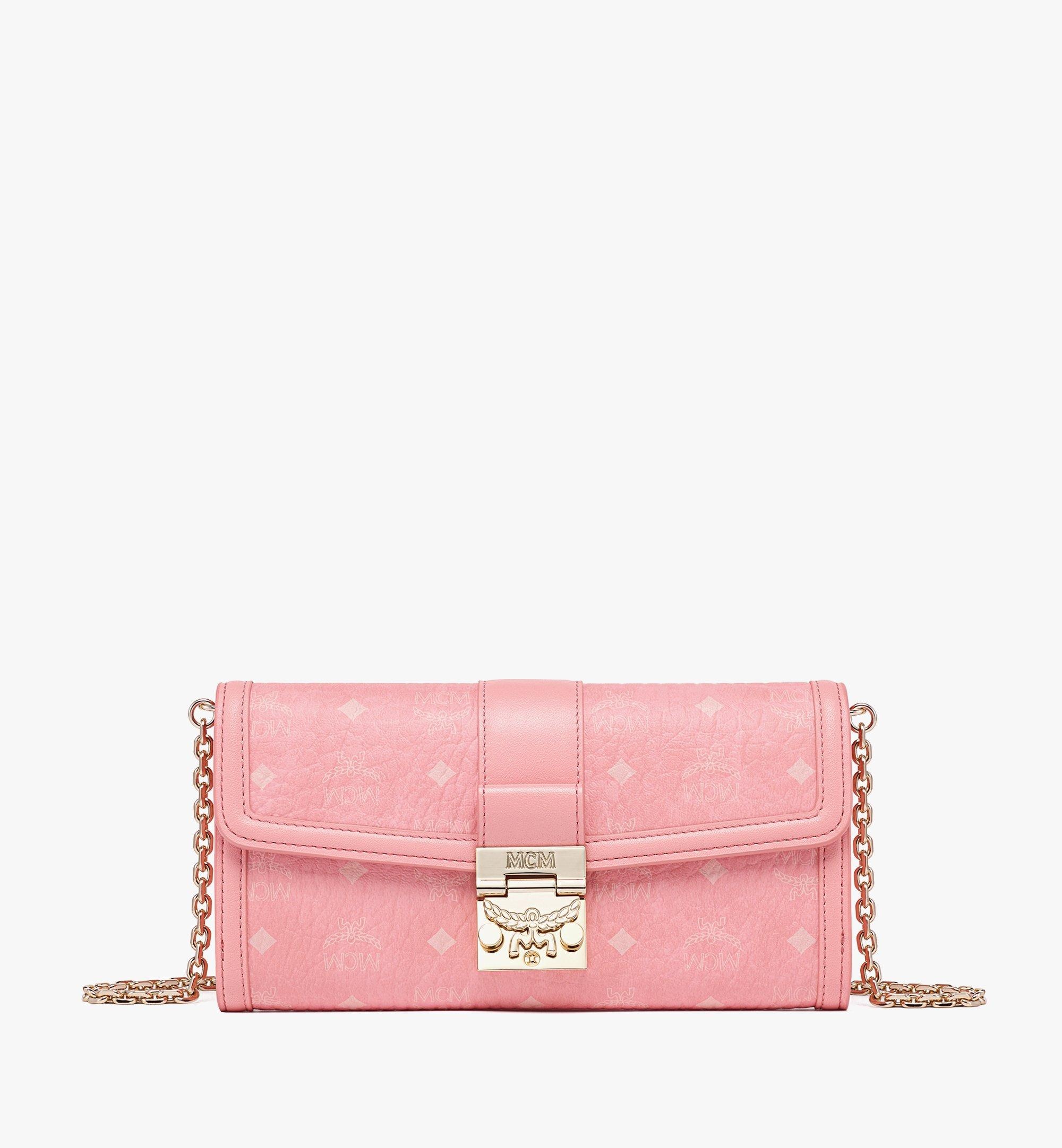 Tracy Chain Wallet in Visetos - 1