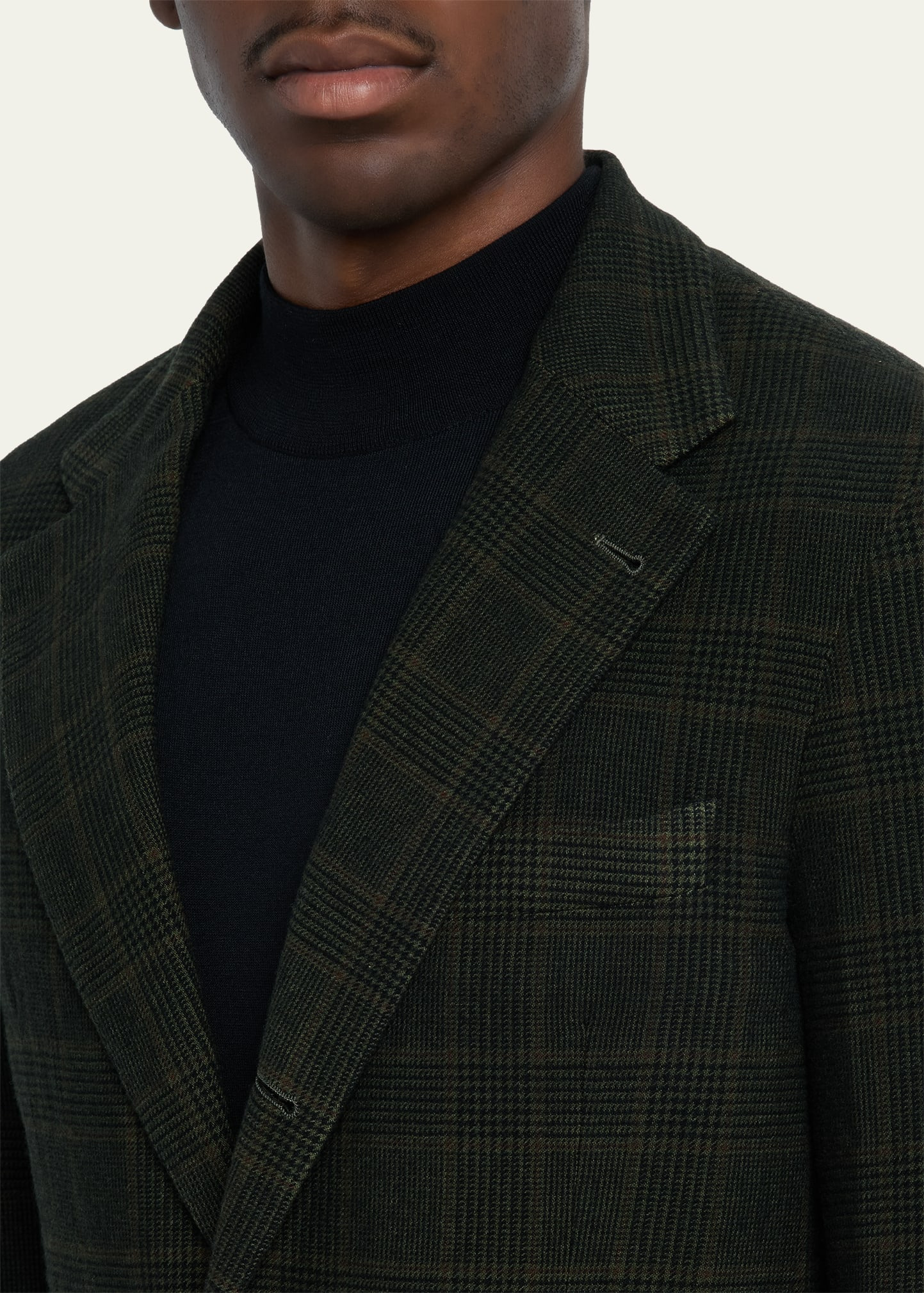 Men's Catch2 Wool Prince of Wales Sport Coat - 5