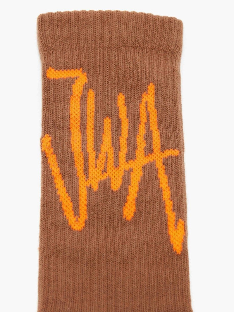 JW Anderson HAND WRITTEN JWA LOGO SHORT ANKLE SOCKS outlook