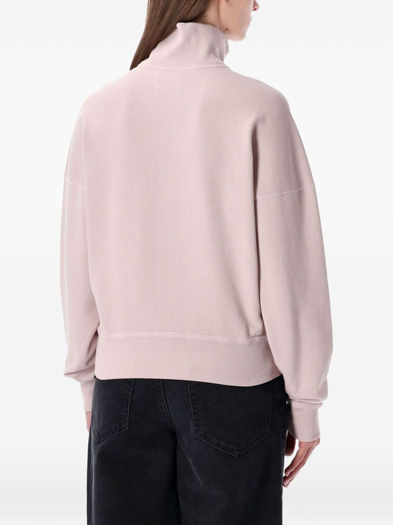 Isabel Marant Étoile Ross half-zip fleece sweatshirt outlook