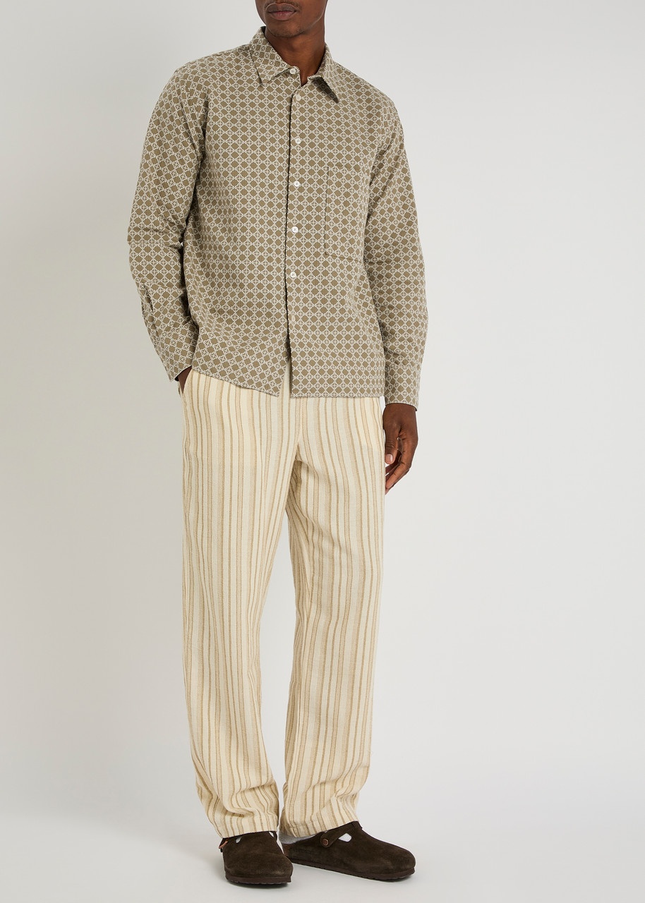 Universal Works Embroidered Woven Shirt - 4