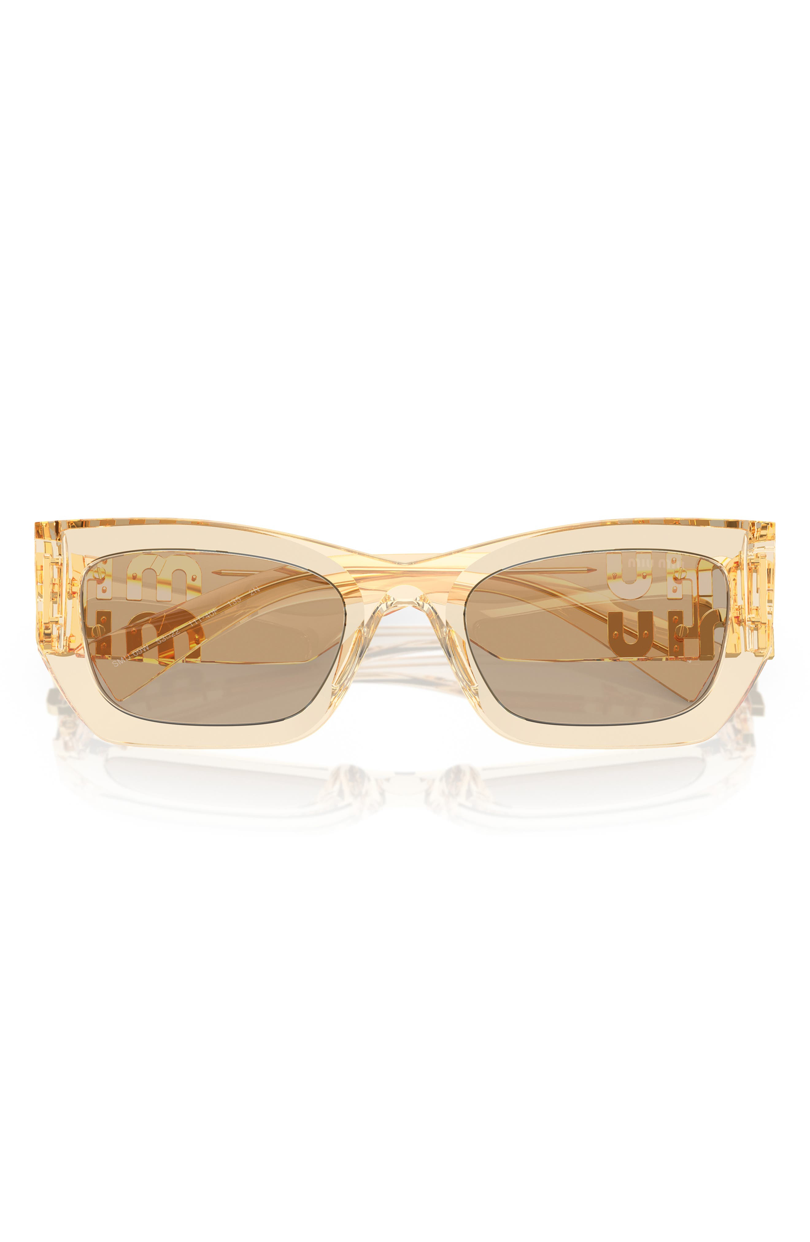 53mm Rectangular Sunglasses - 1