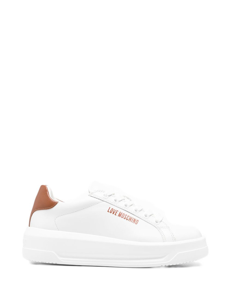 contrast panel sneakers 1