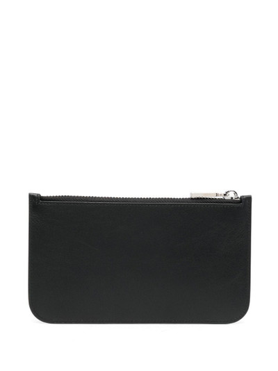 DSQUARED2 logo-plaque leather purse outlook