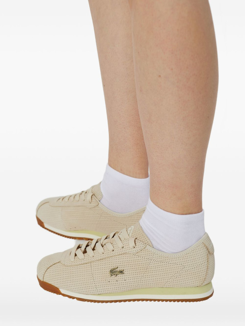 perforated logo sneakers 5