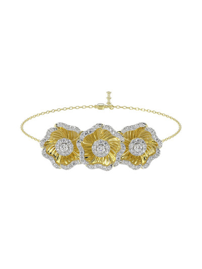 Marchesa HALO FLOWER YELLOW GOLD BRACELET outlook