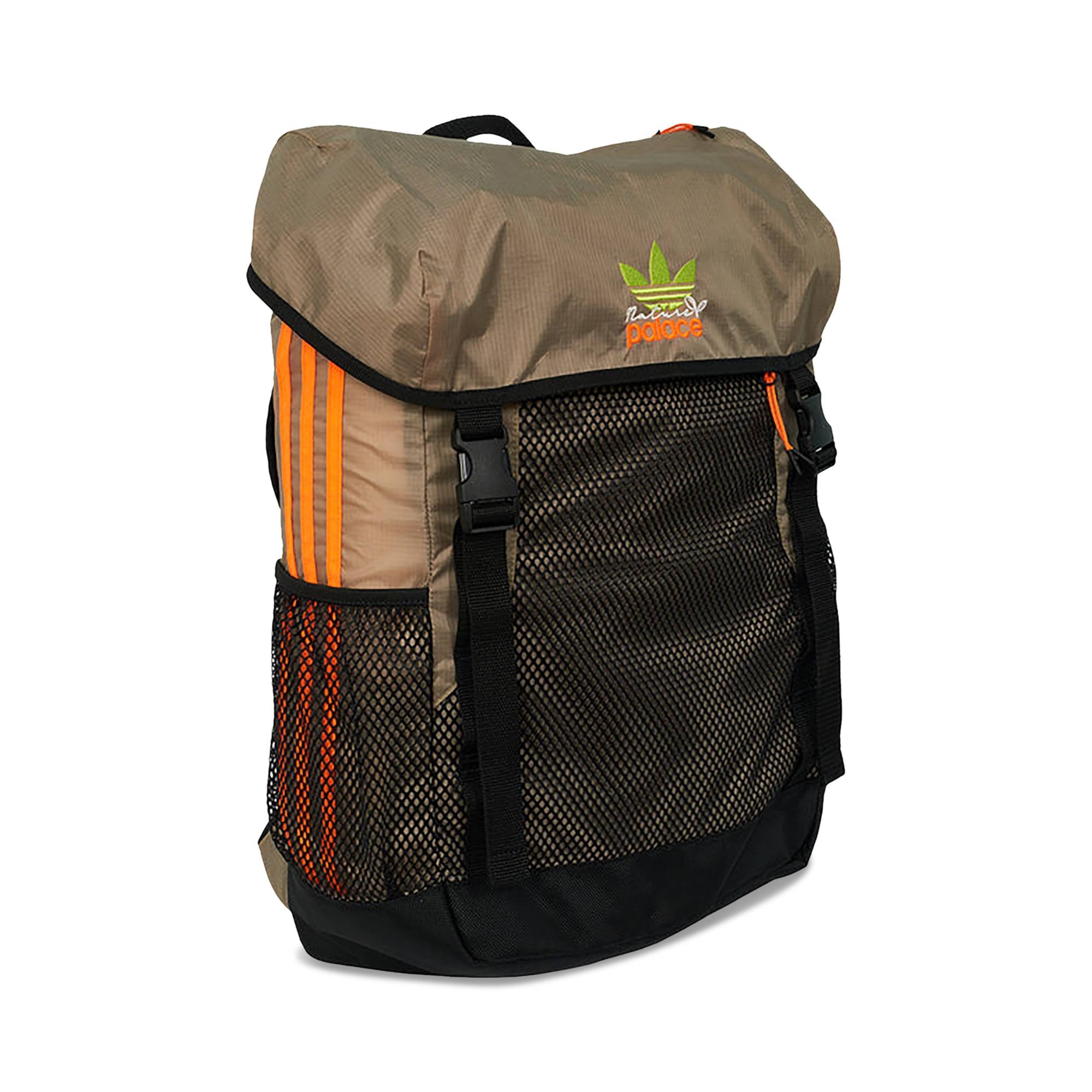 Palace x adidas Nature Backpack 'Blanch Cargo/Signal Orange' - 2
