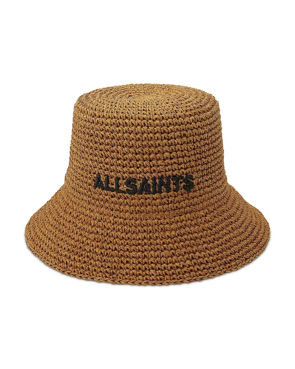 Colligiate Straw Cloche Bucket Hat - 1