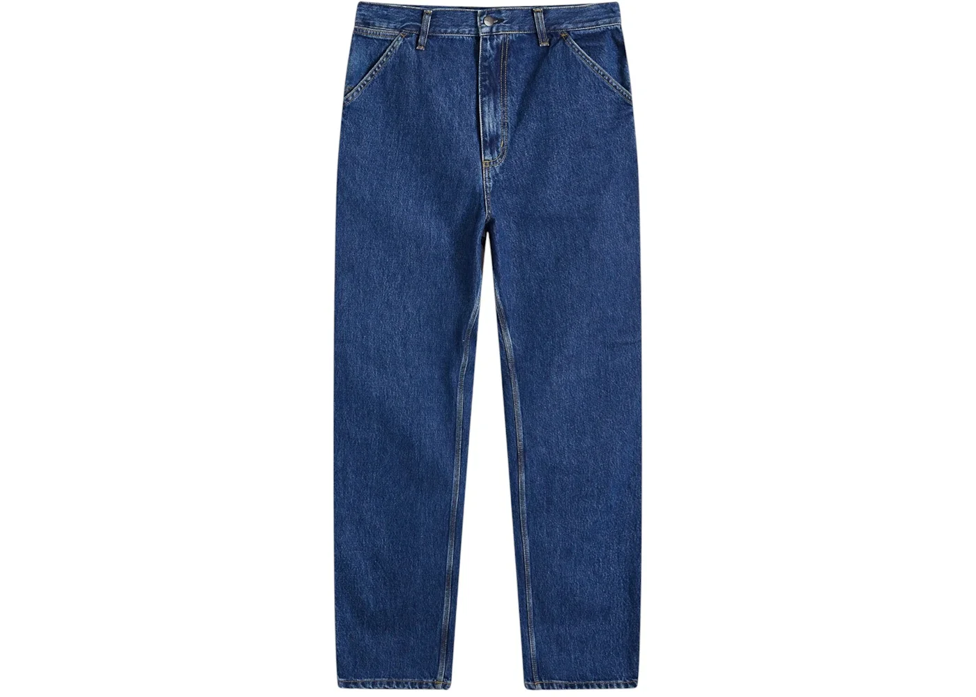 Carhartt WIP Denim Single Knee Pant Blue Stone Washed - 1
