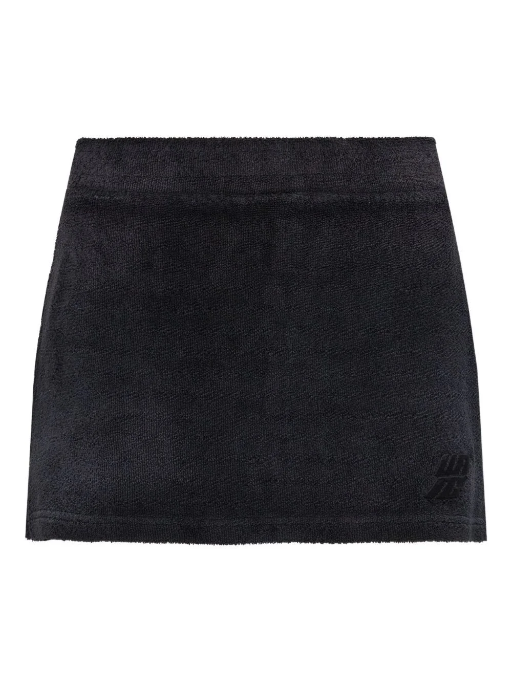 embroidered cotton mini skirt - 1