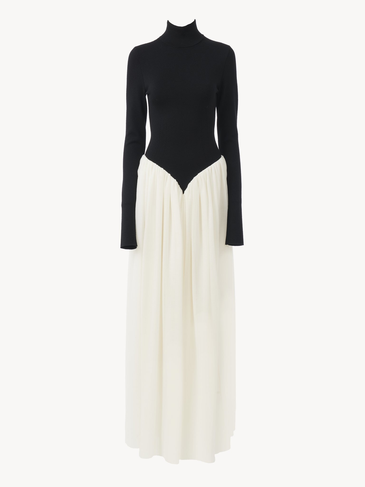 TURTLENECK MAXI DRESS - 2