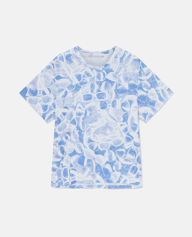 Sunglasses Print Boxy T-Shirt - 1
