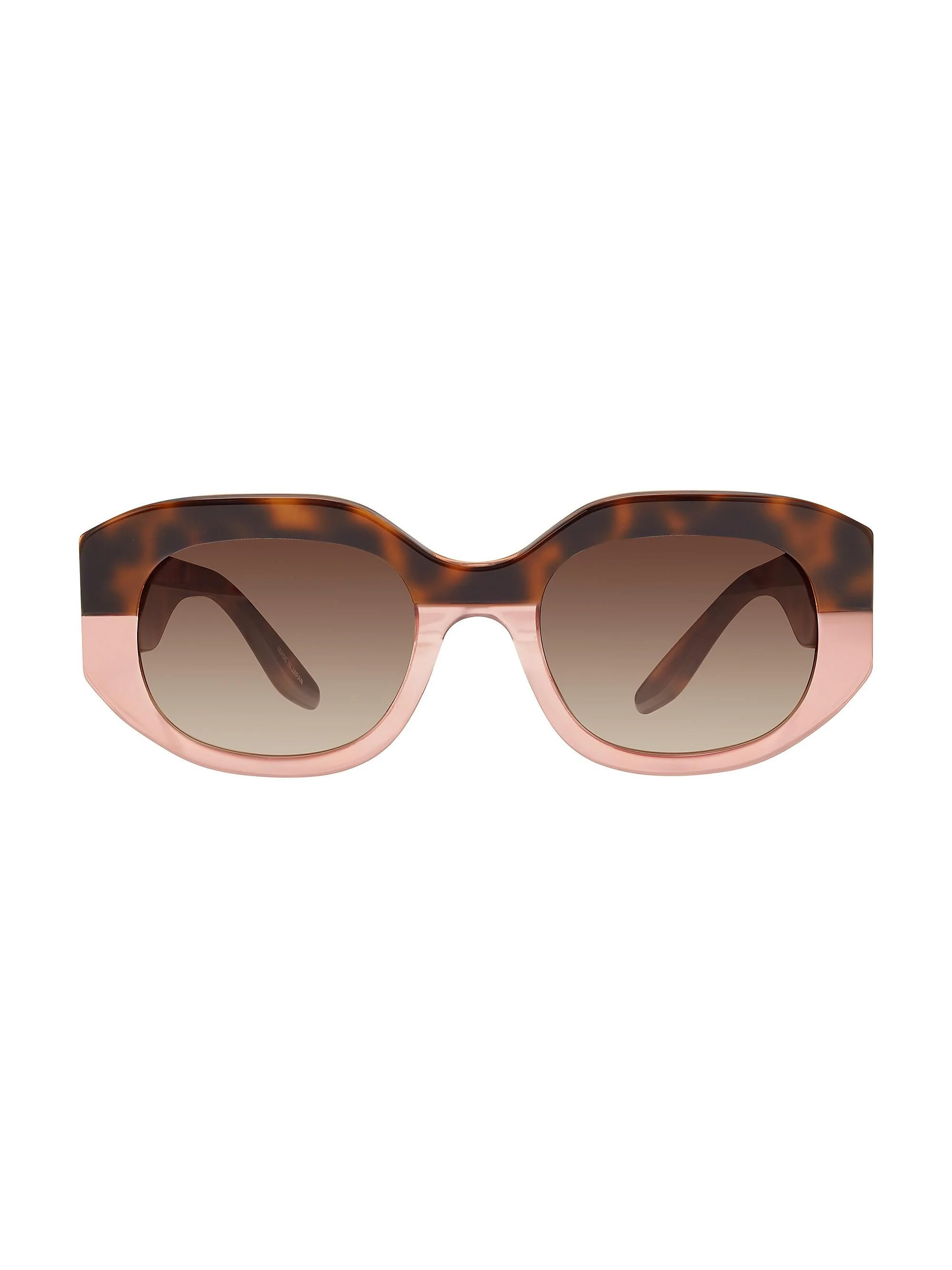 Women's Sueno 51MM Rectangular Sunglasses - Gradient Brown Havana Pink - 1