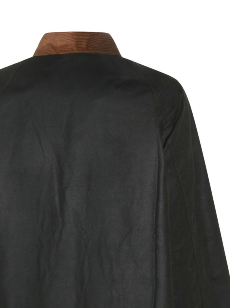 Barbour single-breasted coat outlook