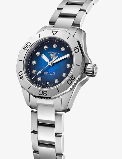 TAG Heuer WBP2411.BA0622 Aquaracer stainless-steel and 0.10ct diamond quartz watch outlook