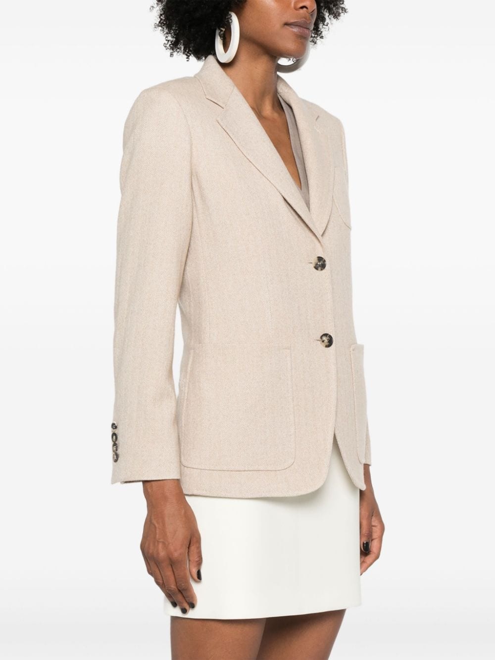 Carpi single-breasted blazer - 3