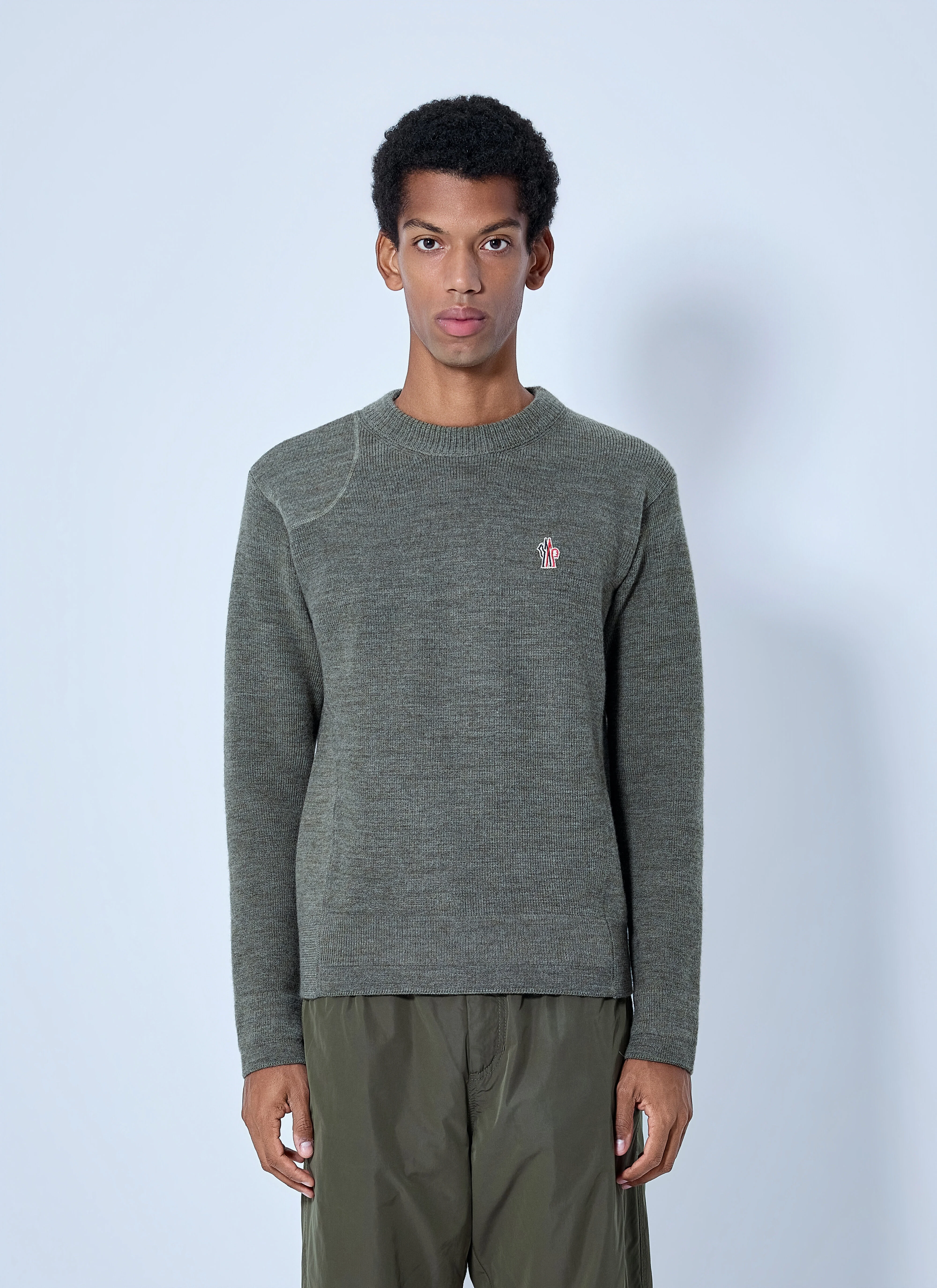 Wool Crew Neck Sweater - 1