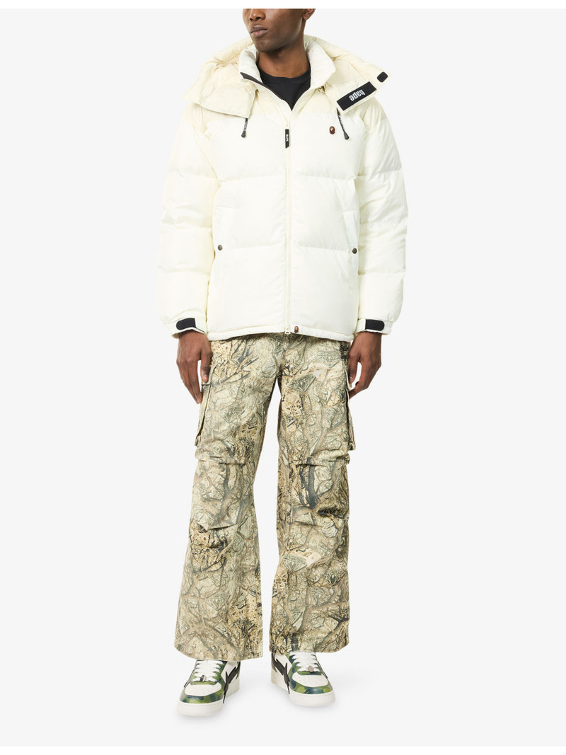 A BATHING APE® One Point Relaxed-Fit Shell-Down Jacket outlook