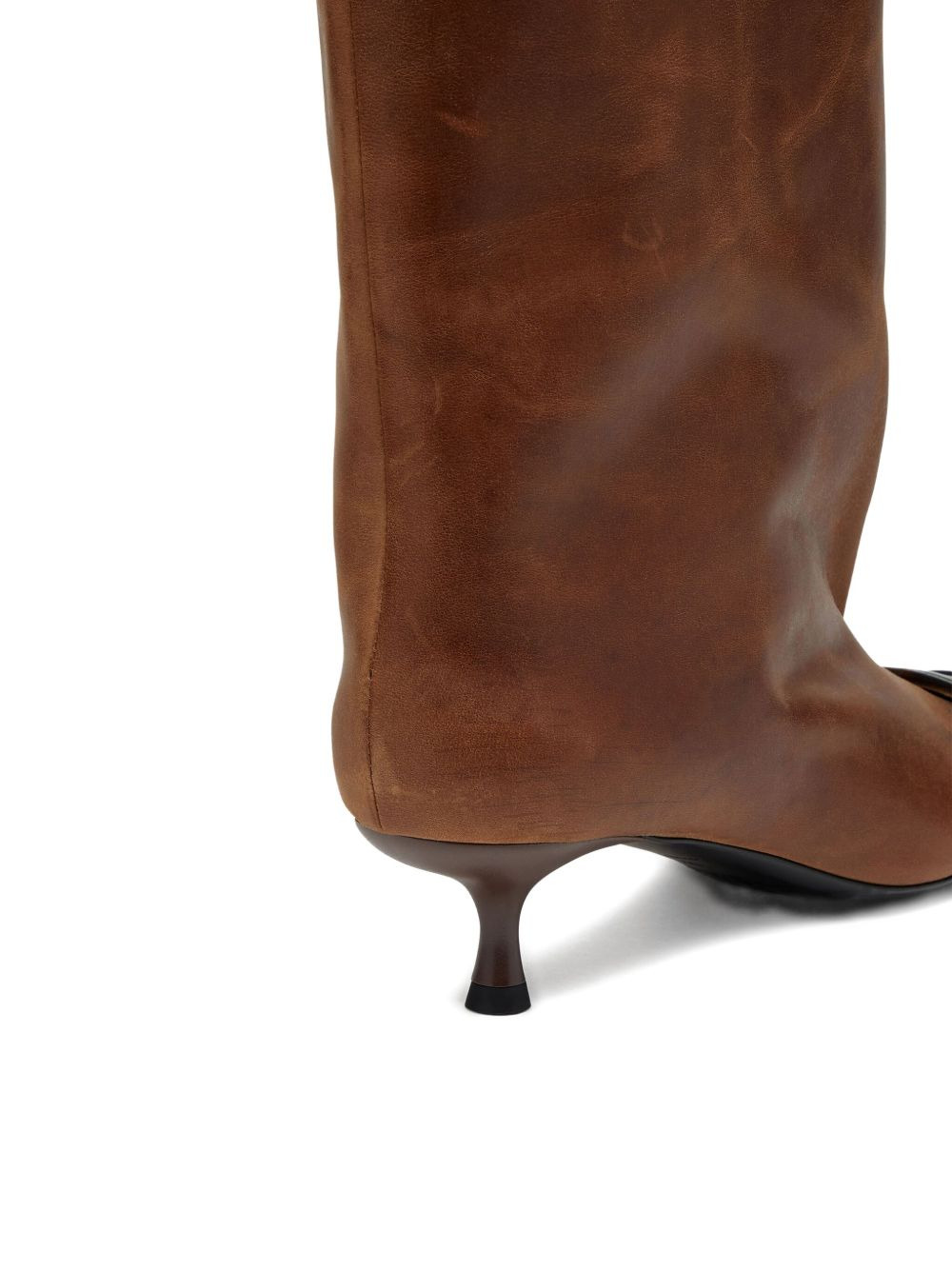 39mm Venus leather knee-high boots - 3