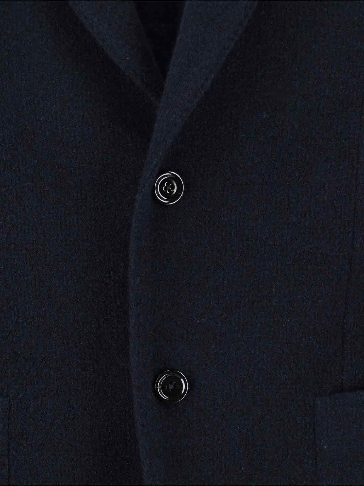 SINGLE-BREASTED VIRGIN WOOL BLEND BLAZER - 3