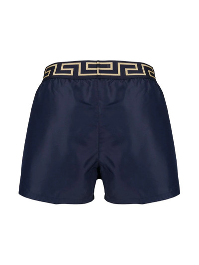 VERSACE logo swim shorts outlook