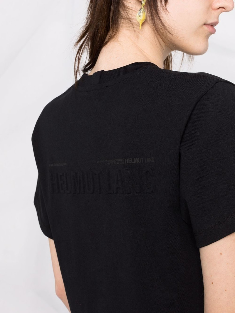 Core logo-print cropped T-shirt 3