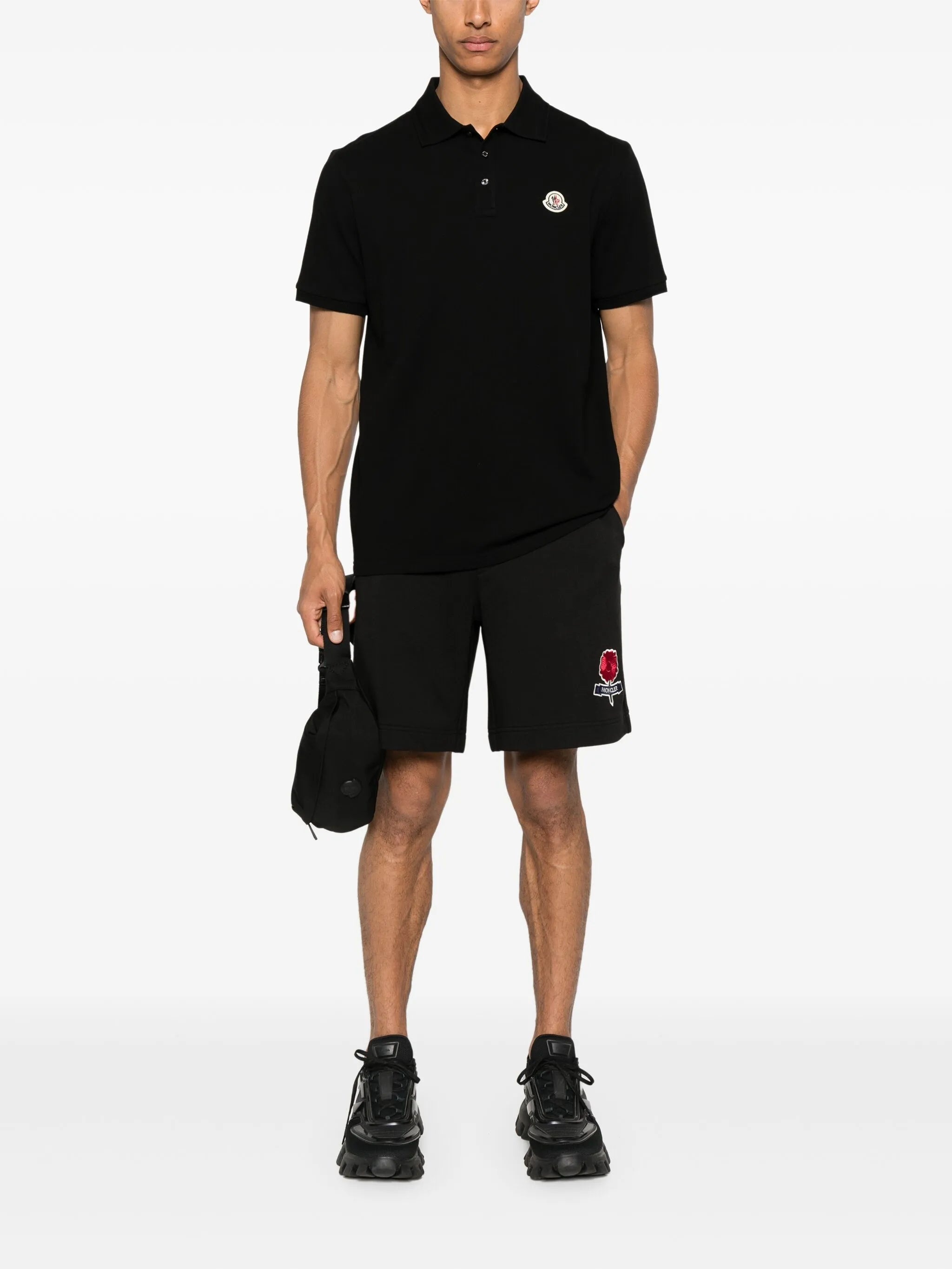 Moncler Logo-appliqué Polo Shirt - 2