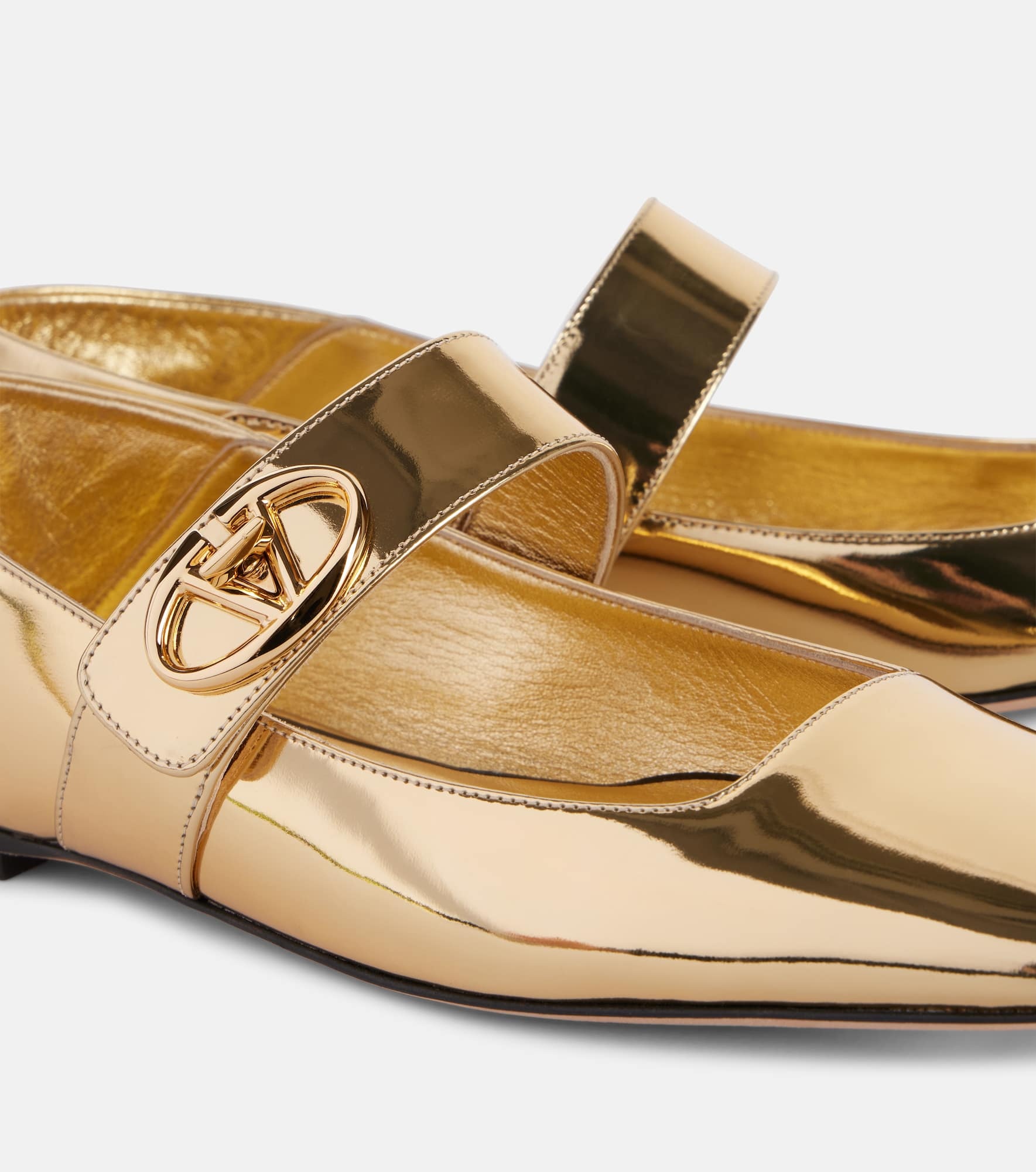 VLogo Locker Mary Jane flats - 6