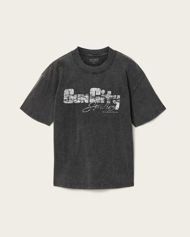 SUN CITY SHORT SLEEVE BOXY GRAPHIC T-SHIRT 1