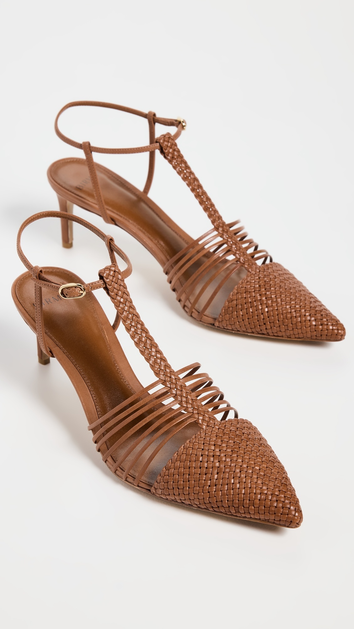 Nessa Woven 60mm Heels - 4