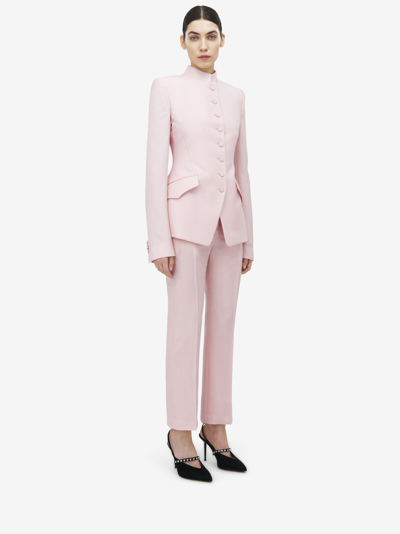 Single-breasted Buttoned Jacket 4