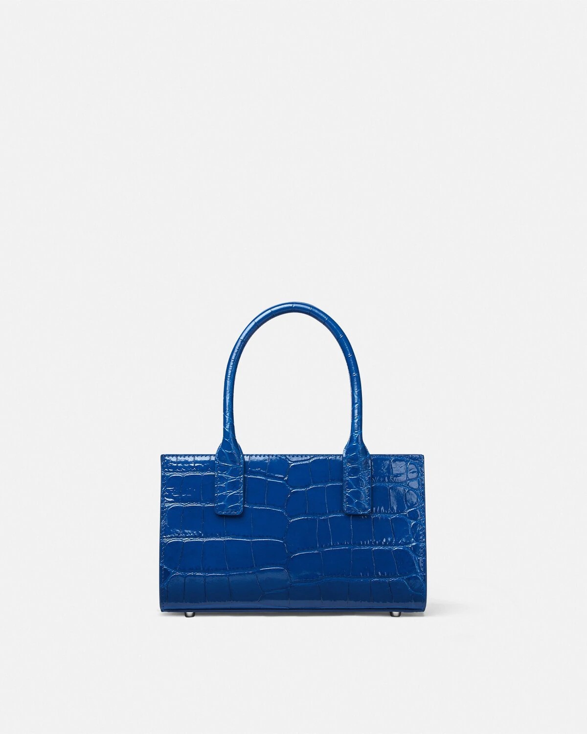 Croc-Effect Medusa '95 Small Tote Bag - 5