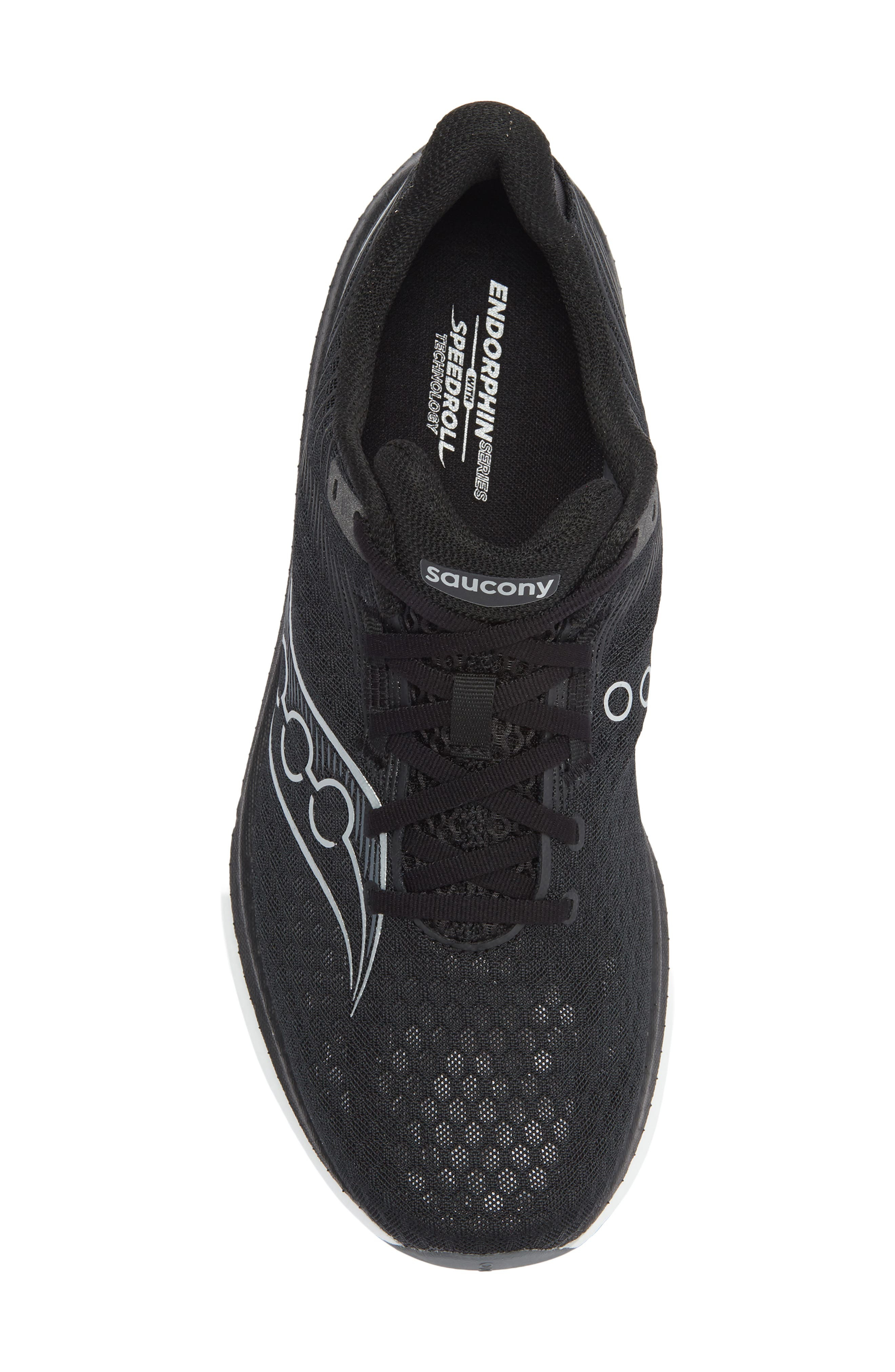 Saucony Endorphin Speed 5 Running Shoe in Black/White at Nordstrom - 5