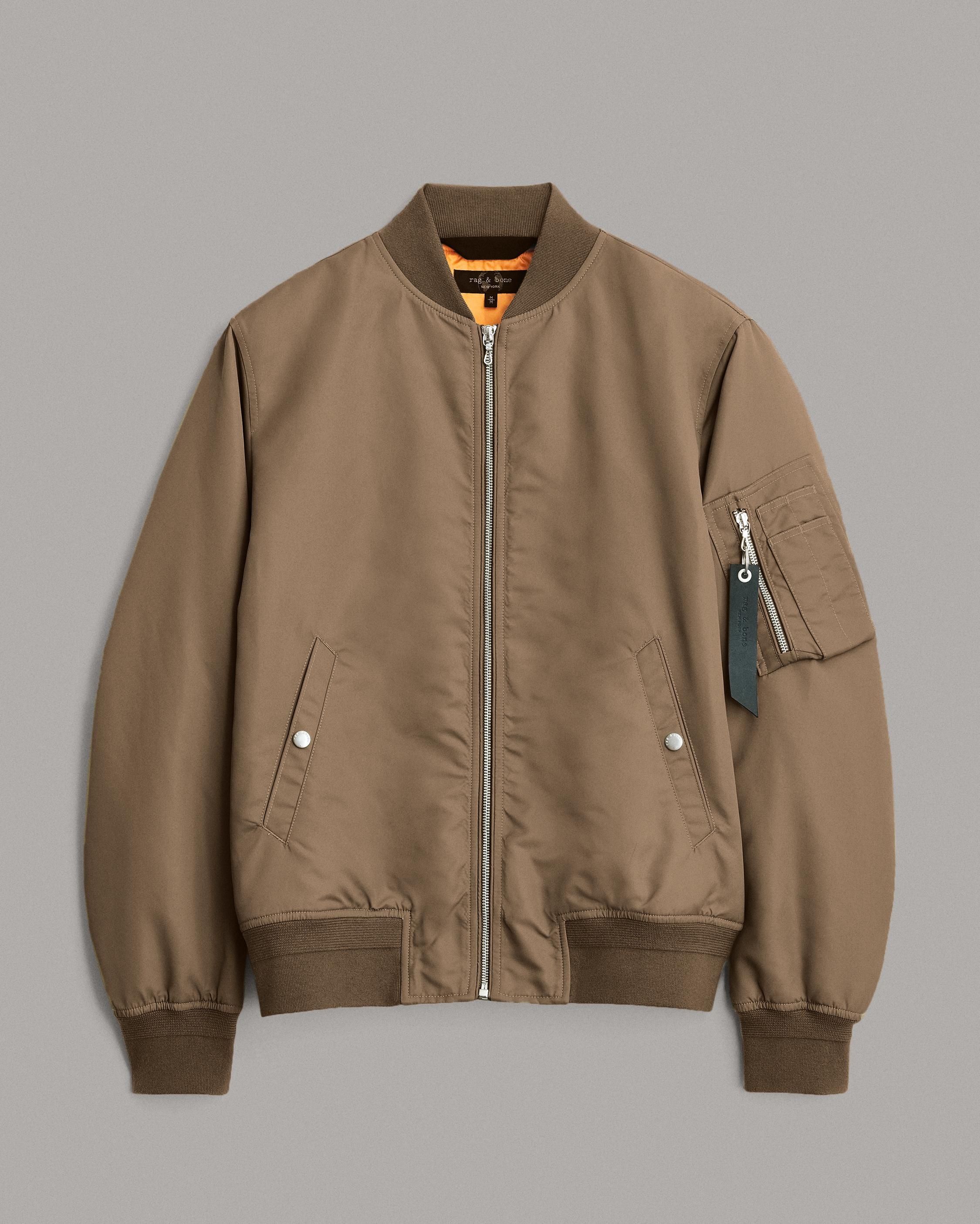 Manston Recycled Nylon Bomber
Classic Fit Jacket - 1