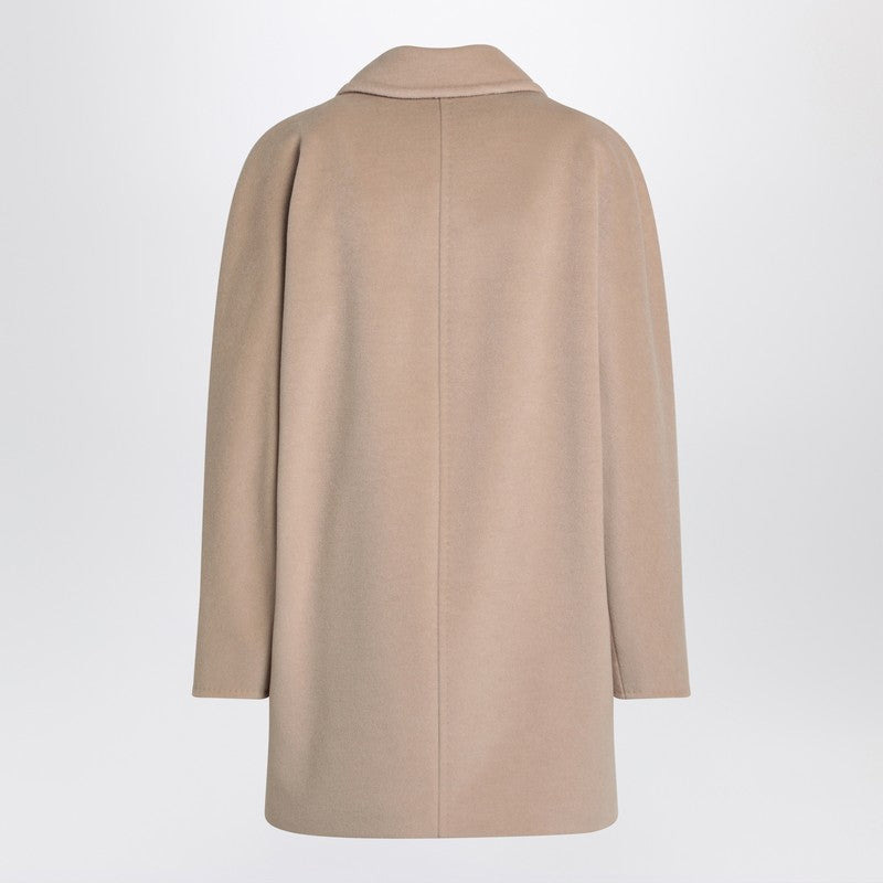 Max Mara 101801 Icon Short Coat In Écru Women - 2