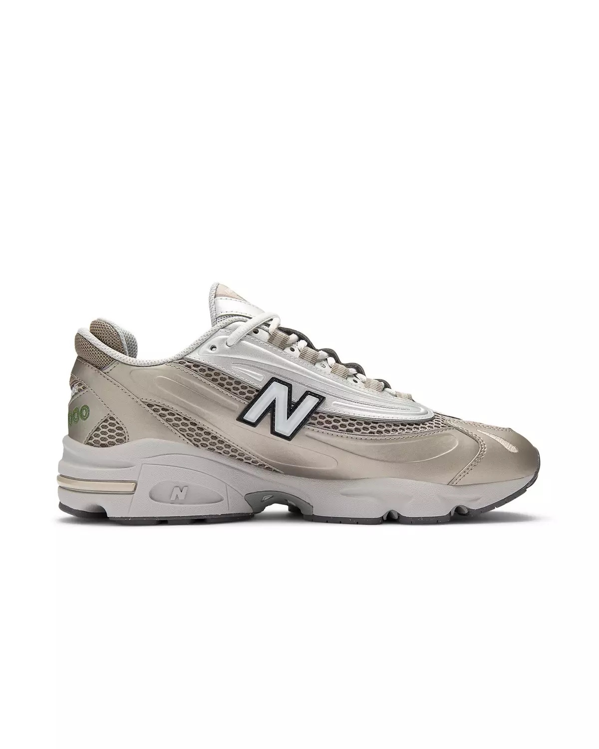 1000 "Stone/Metallic Silver" Unisex Shoe - 2