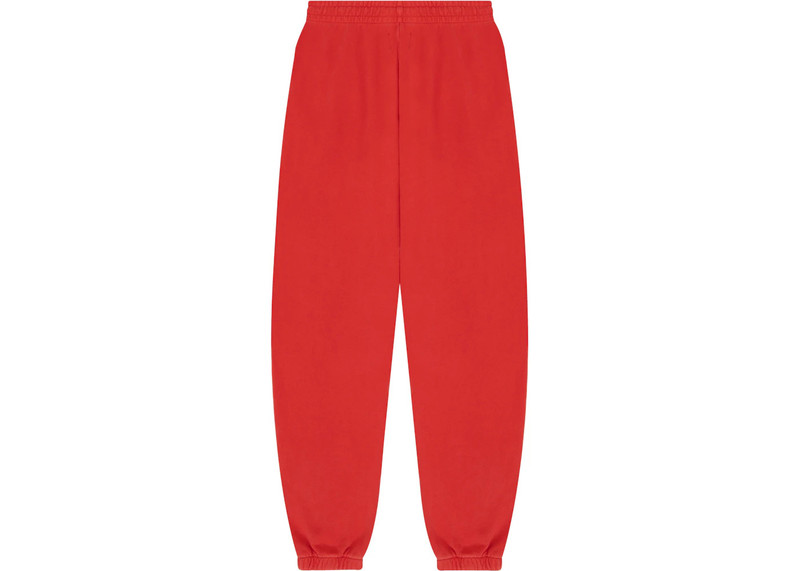 DENIM TEARS Denim Tears Cotton Wreath Peace University Sweatpant Red outlook