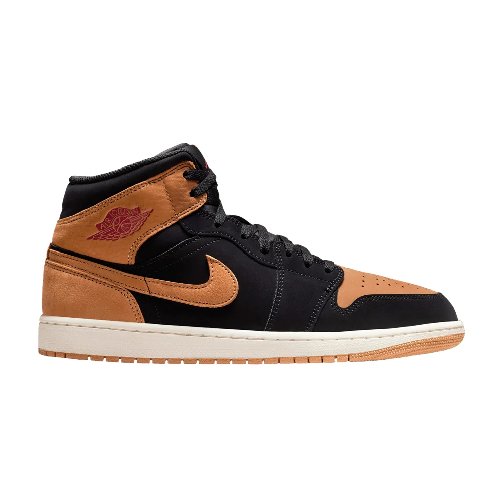 Air Jordan 1 Mid 'Black Flax' - 1